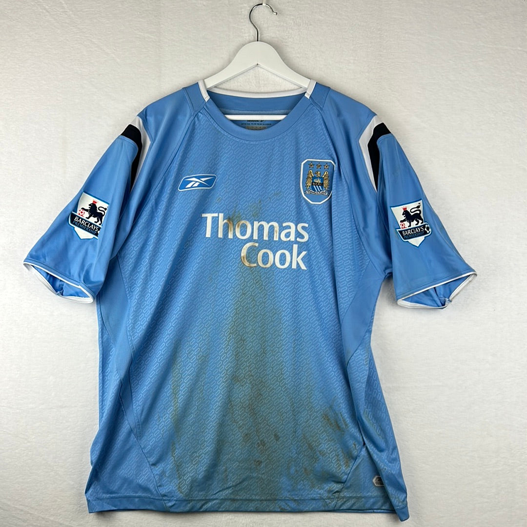 Manchester City 2004-2005 Match Worn Home Shirt - Sommell 2