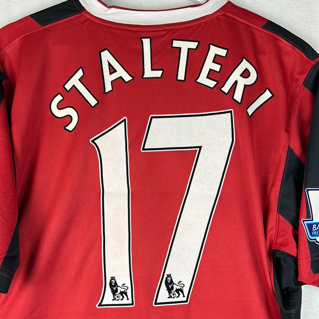 Fulham 2007/2008 Match Issued Away Shirt - Stalteri 17