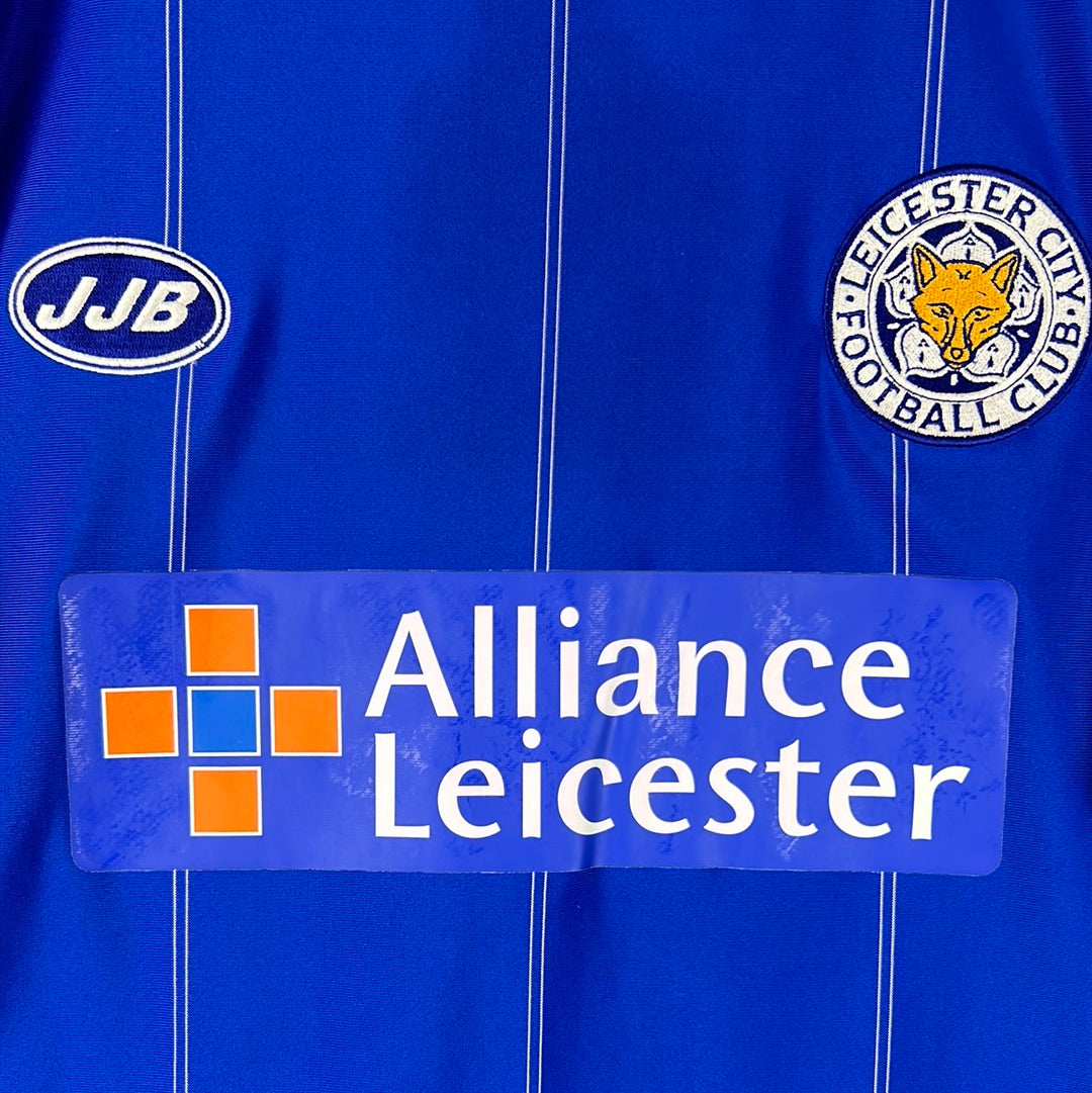 Leicester City 2006-2007 Player Issue Home Shirt - Jarrett 23