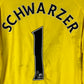 Fulham 2010/2011 Match Worn Goalkeeper Shirt - Schwarzer 1