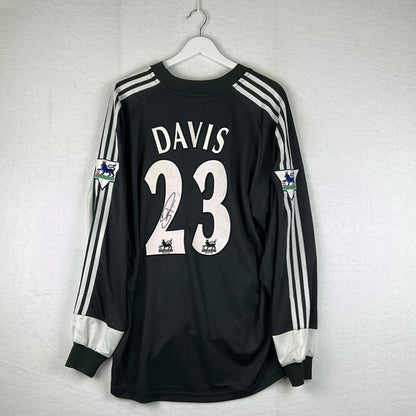 Fulham 2002/2003 Match Worn/ Issued Away Shirt - Davies 23 - Signed