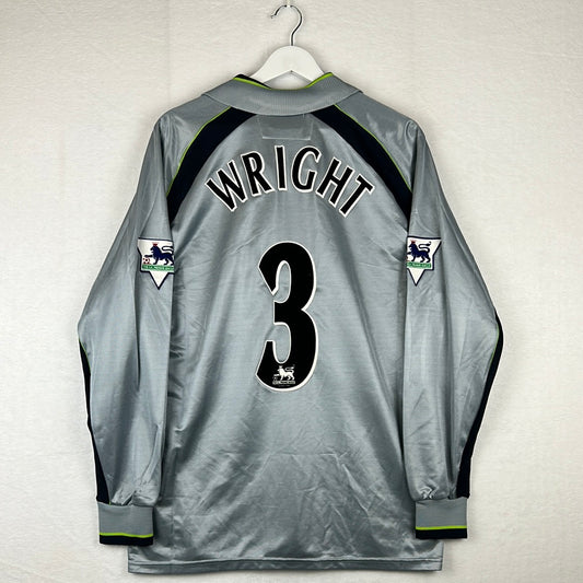Aston Villa 2001/2002 Match Worn Away Shirt - Alan Wright 3