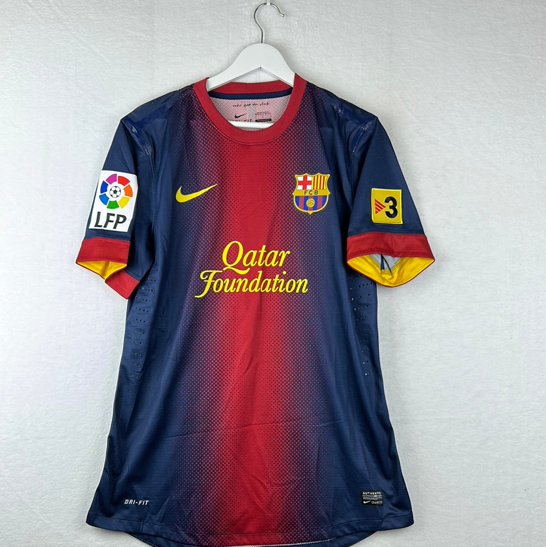 Barcelona 2012 2013 Player Issue Home Shirt Abidal 22 Casual