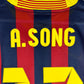 Barcelona 2013/2014 Player Issue Home Shirt - A Song 17