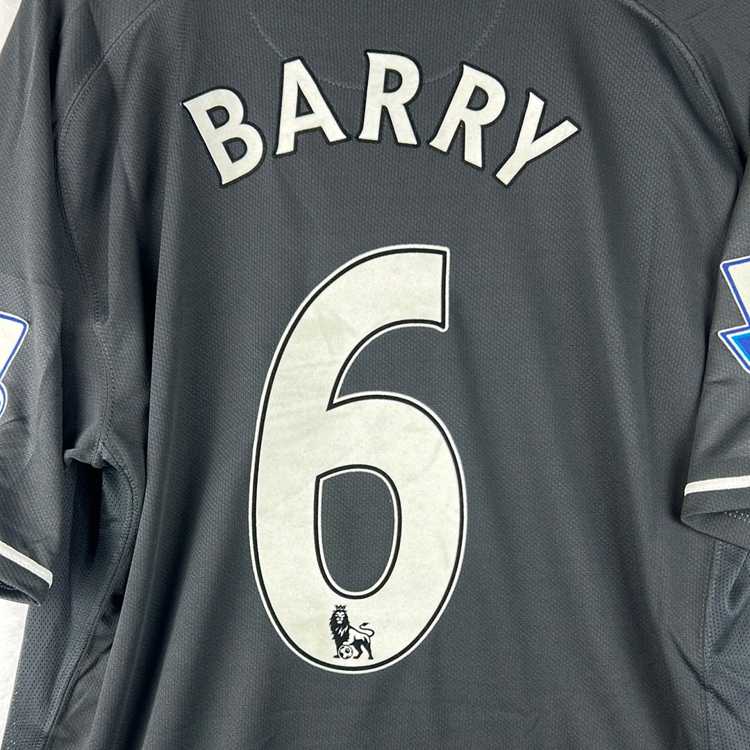 Aston Villa 2007/2008 Player Issue Third Shirt - Barry 6