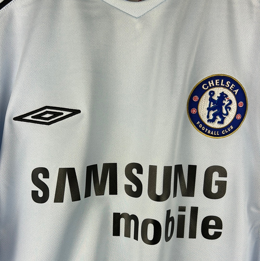 Chelsea 2005/2006 Player Issue Away Shirt - Gudjohnson