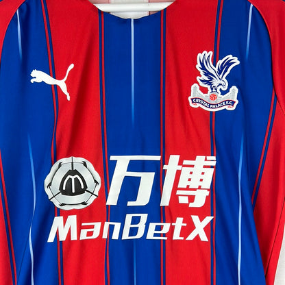 Crystal Palace 2019/2020 Match Worn Home Shirt - Townsend 10