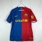 Barcelona 2008/2009 Player Issue Home Shirt - Sylvinho 16