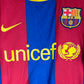 Barcelona 2010/2011 Player Issue Home Shirt - Mascherano 20 - Long Sleeve