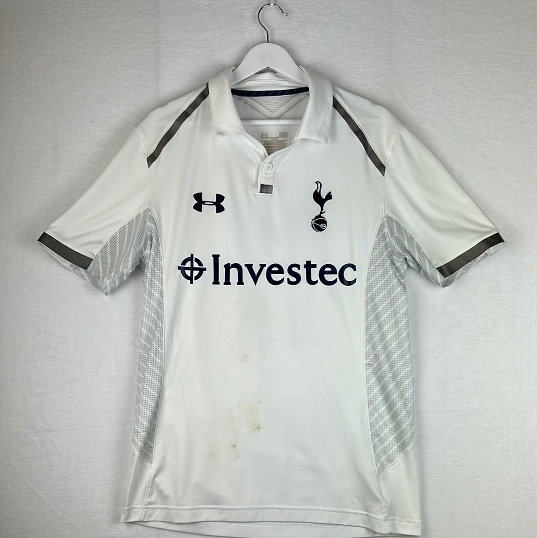 Tottenham Hotspur 2012/2013 Match Worn Shirt - Bale 11 - Dirty