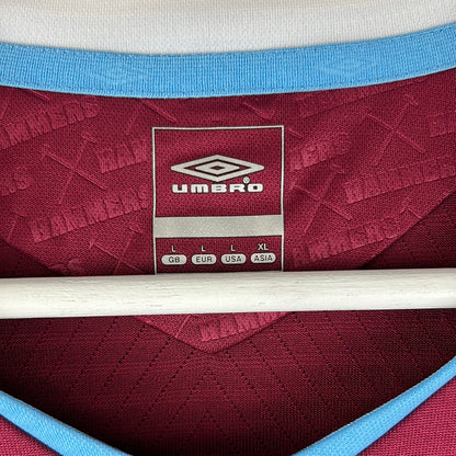 West Ham United 200/2009 Match Worn Home Shirt - Tristan 25