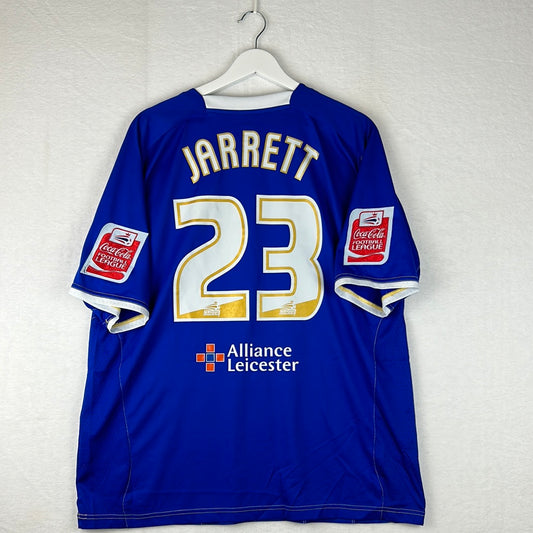 Leicester City 2006-2007 Player Issue Home Shirt - Jarrett 23