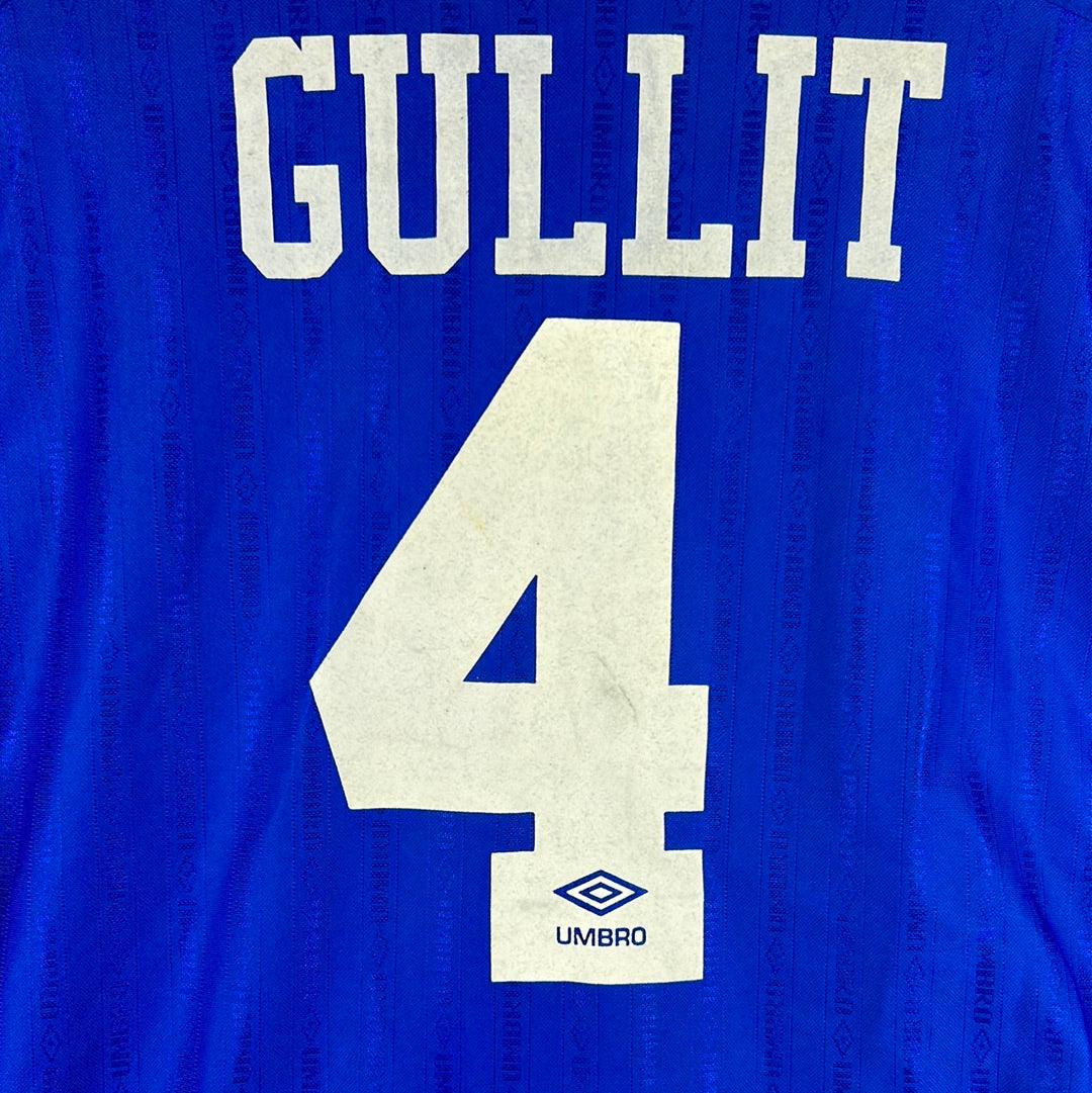 Chelsea 1995/1996 Home Shirt Gullit 4 - XXL - Excellent Condition