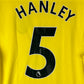 Norwich City 2021/2022 Match Worn/ Issued Home Shirt - Hanley 5