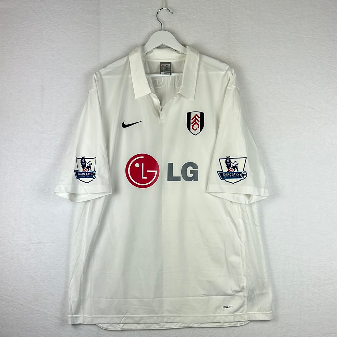 Fulham 2007/2008 Match Issued Home Shirt - Knight 6