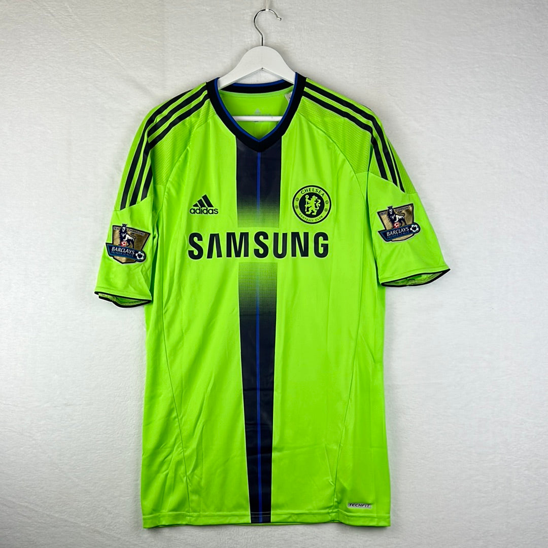 Chelsea 2010 2011 Match Worn Third Shirt David Luiz 4