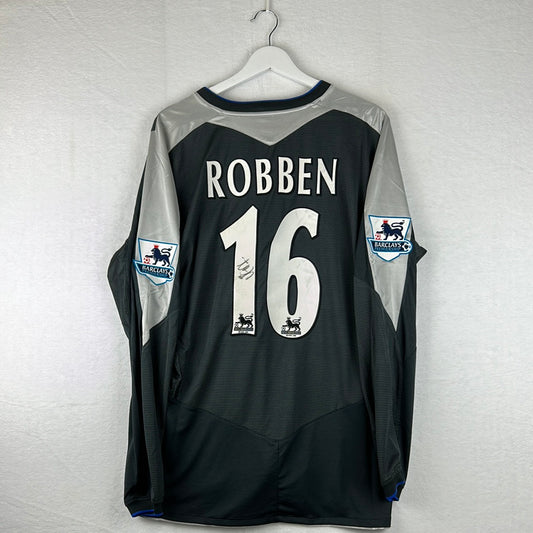 Chelsea 2004/2005 Player Issue Away Shirt - Robben