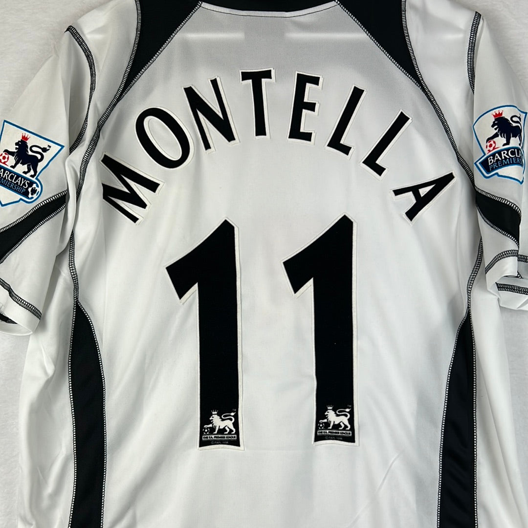 Fulham 2006/2007 Match Worn Home Shirt - Montella 11