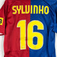 Barcelona 2008/2009 Player Issue Home Shirt - Sylvinho 16