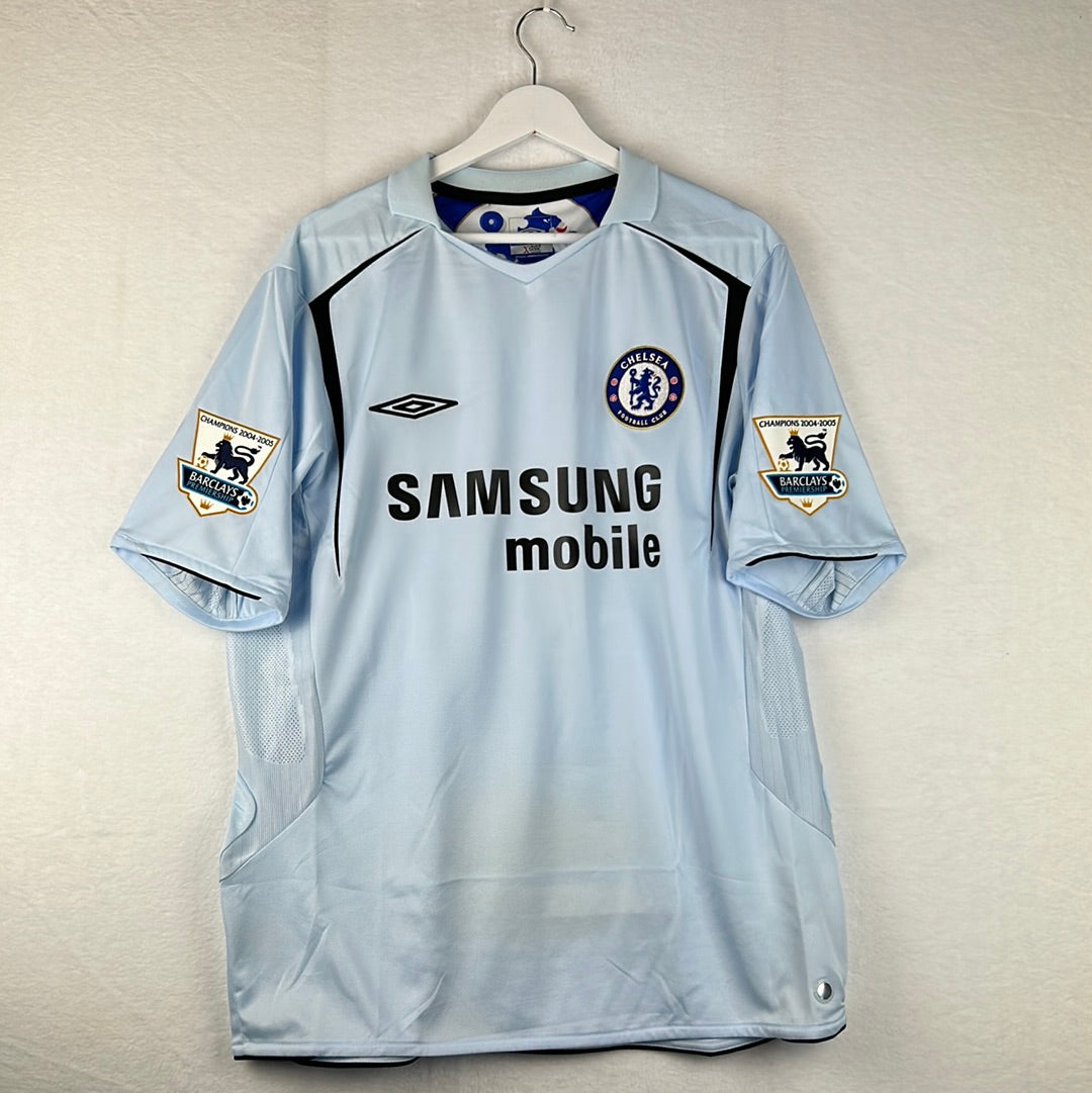 Chelsea 2005/2006 Player Issue Away Shirt - Gudjohnson