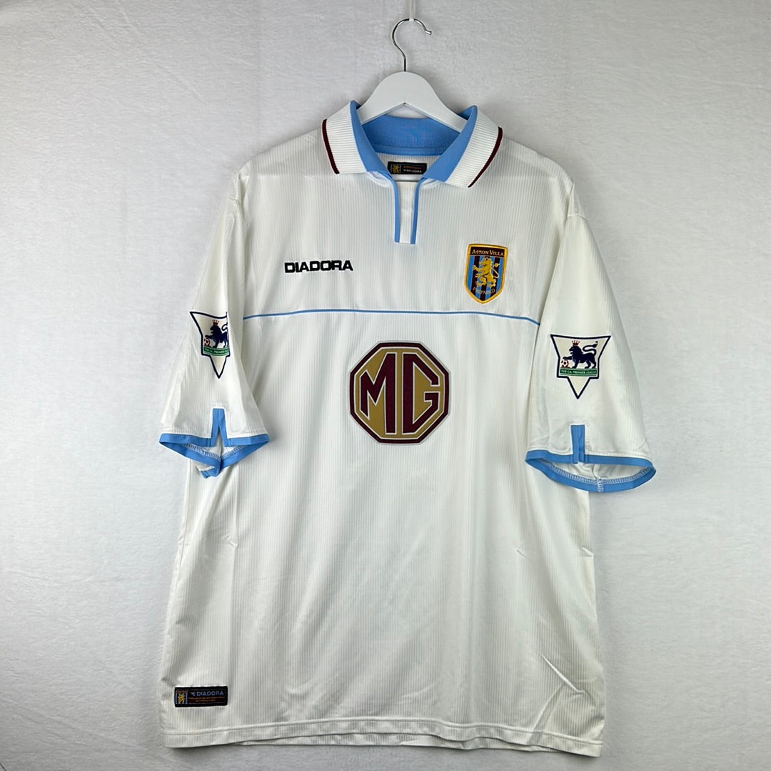 Aston Villa 2002/2003 Player Issue Away Shirt front