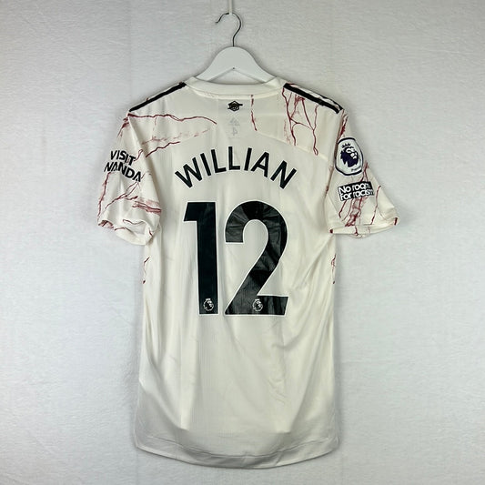 Arsenal 2020/2021 Match Issue Away Shirt - Willian