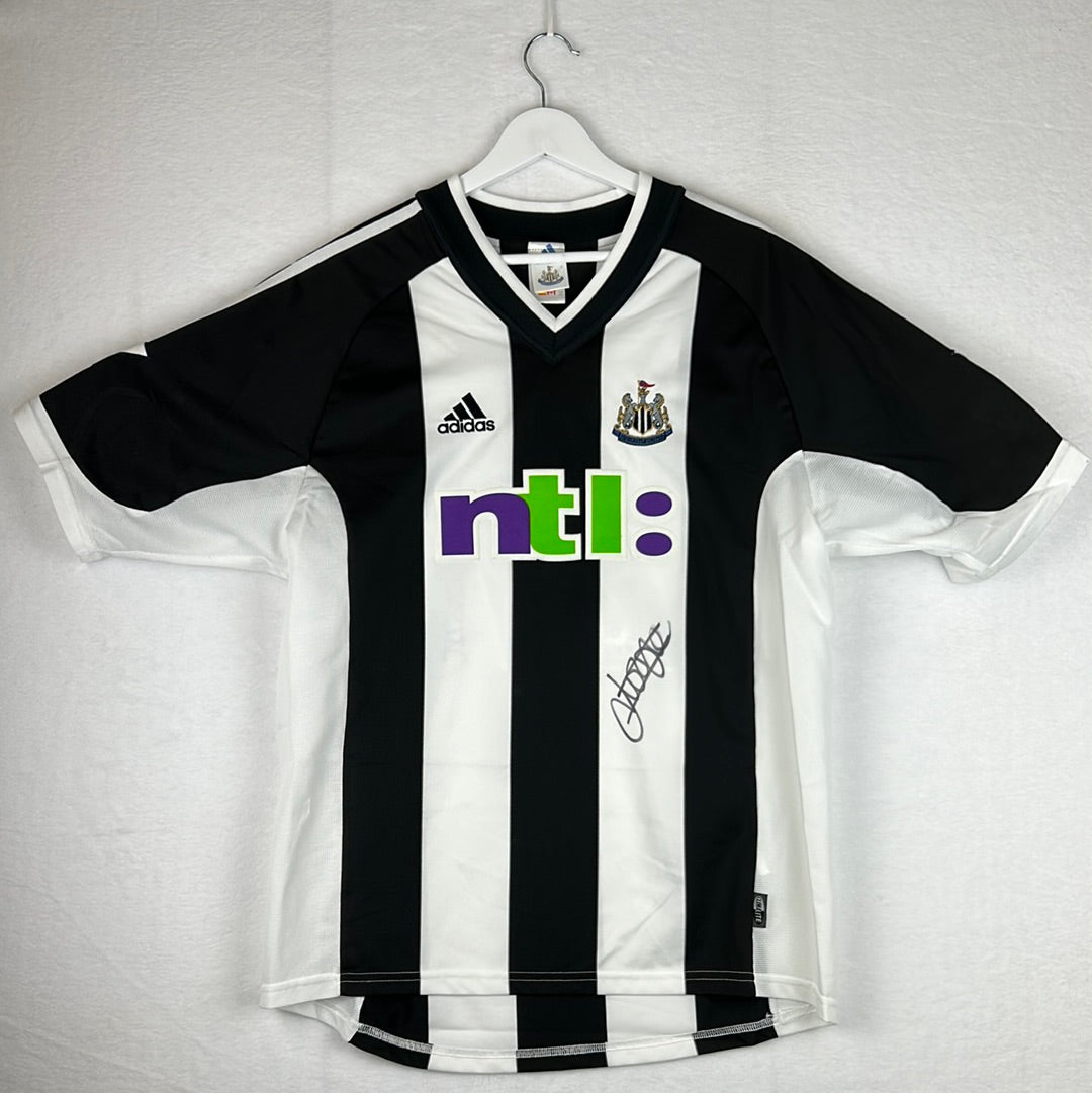 Newcastle United 2002/2003 Player Issue Home Shirt - Woodgate 27