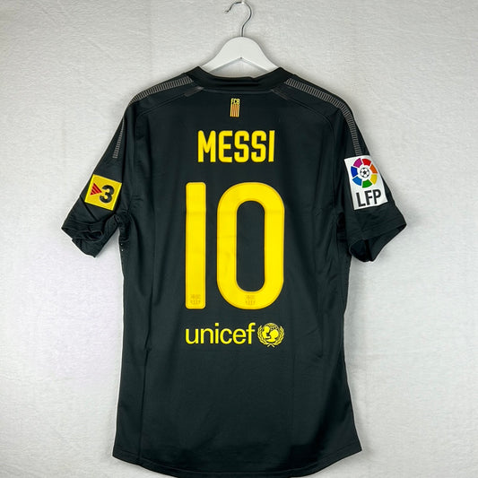 Barcelona 2011/2012 Player Issue Away Shirt - Messi 10 - La Liga