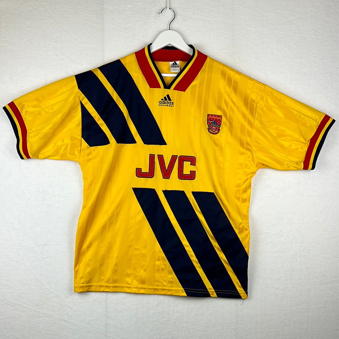 Arsenal 1993/1994 Away Shirt - 42-44 Adult - Excellent Condition