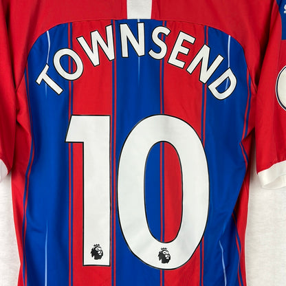 Crystal Palace 2019/2020 Match Worn Home Shirt - Townsend 10