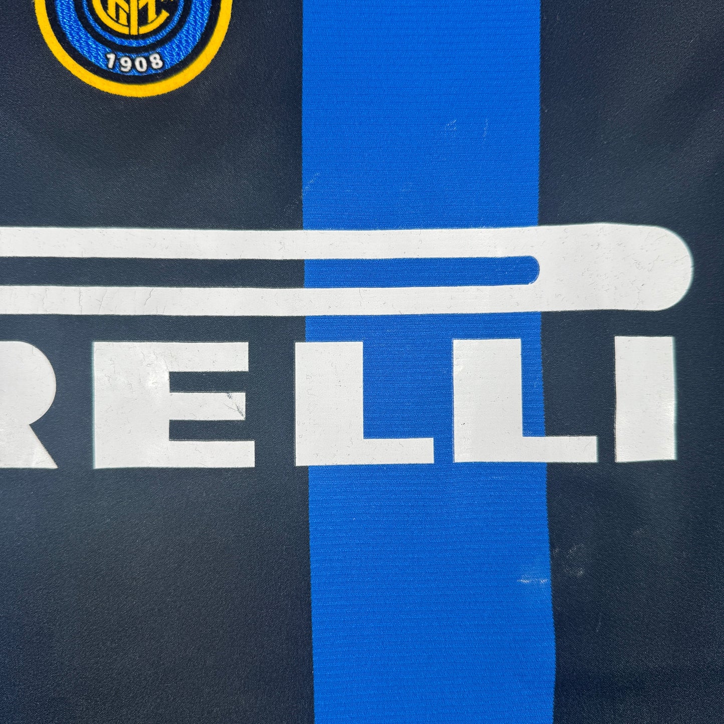 Inter Milan 2004/2005 Home Football Shirt Medium