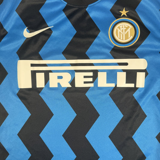 Inter Milan 2020/2021 Home Football Shirt Medium