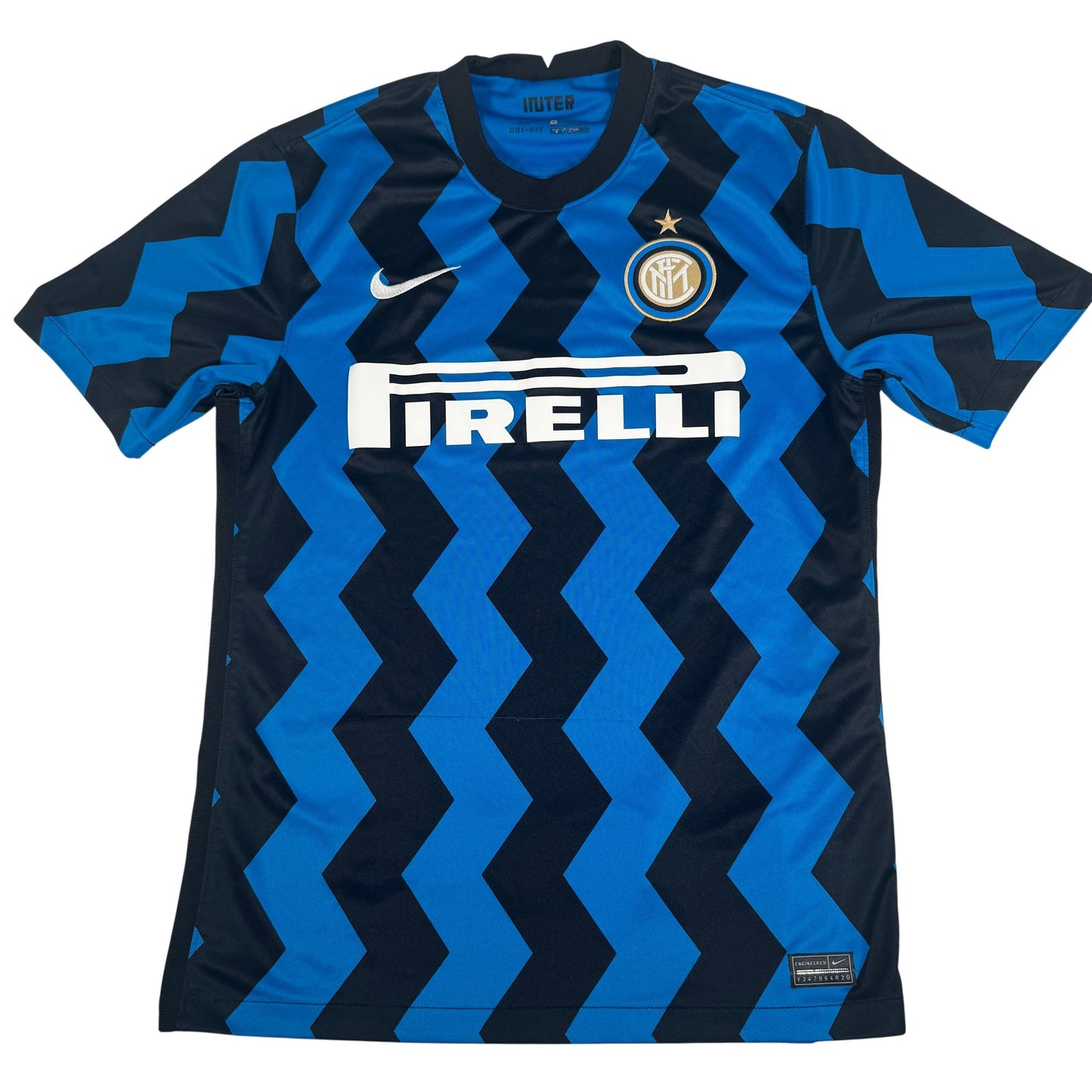 Inter Milan 2020/2021 Home Football Shirt Medium
