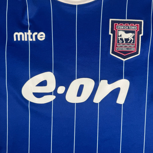 Ipswich Town 2007/2008 Home Football Shirt Medium