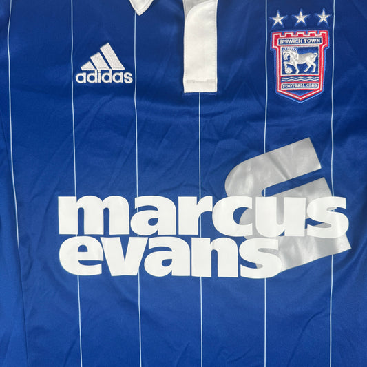 Ipswich Town 2015/2016 Home Football Shirt Medium