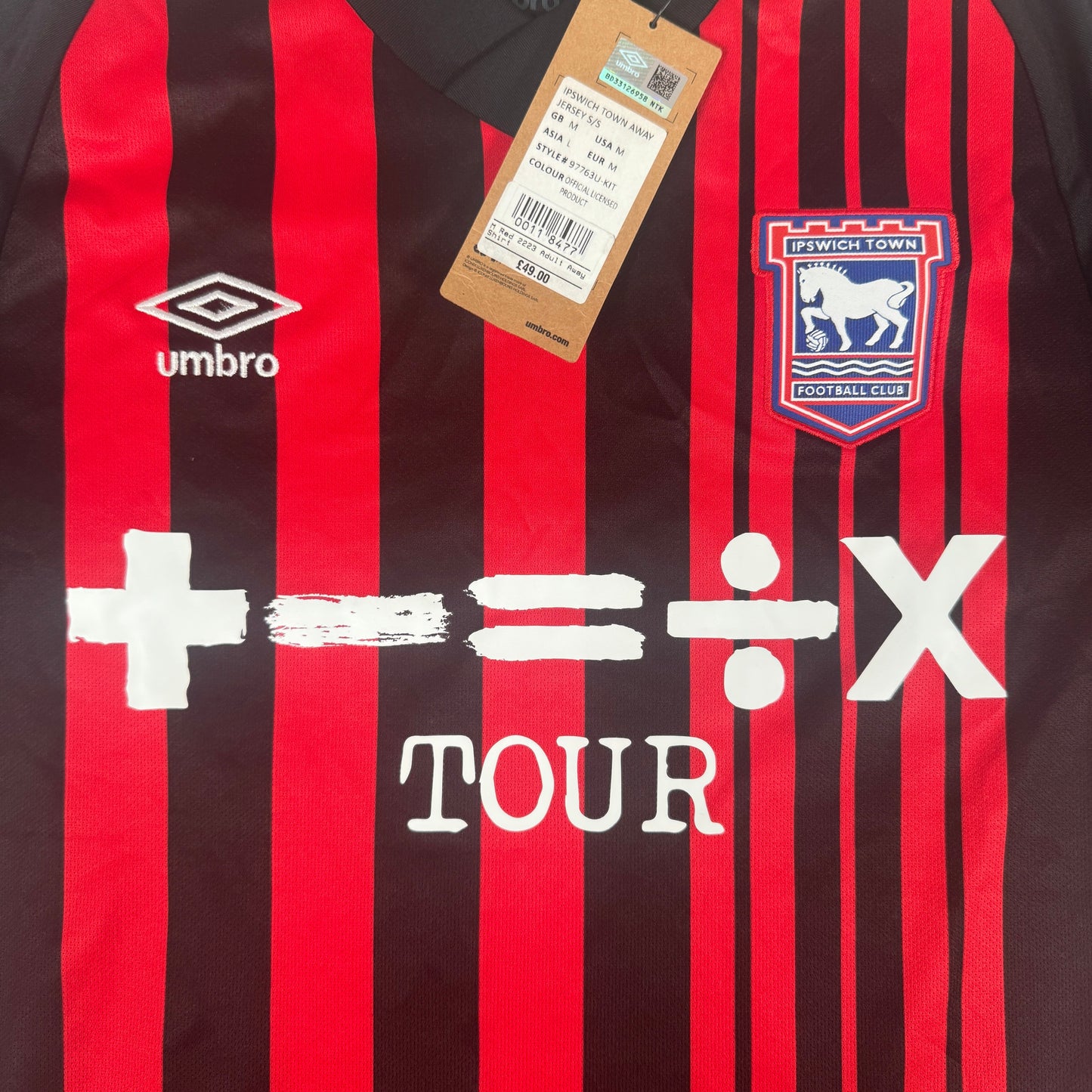 Ipswich Town 2022/2023 Away Shirt Medium BNWT