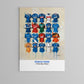 Ipswich Town FC Shirts - A2 Limited Edition Prints