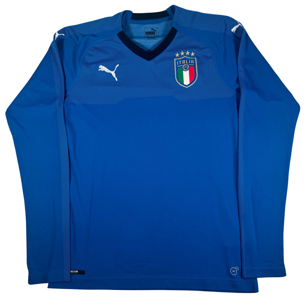 Italy 2018/2019/2020 Home Long Sleeve Football Shirt Medium