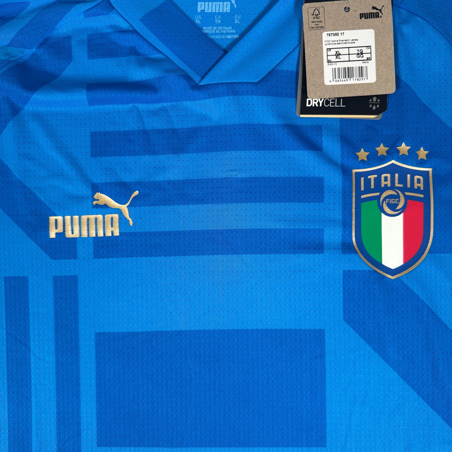 Italy 2022/2023 Pre-Match Training Shirt XL BNWT
