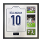 Jude Bellingham Signed England Shirt Elite Frame