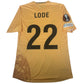 LODE 22 FK Bodo/Glimt 2020/2021 Europa League Home Football Shirt Large