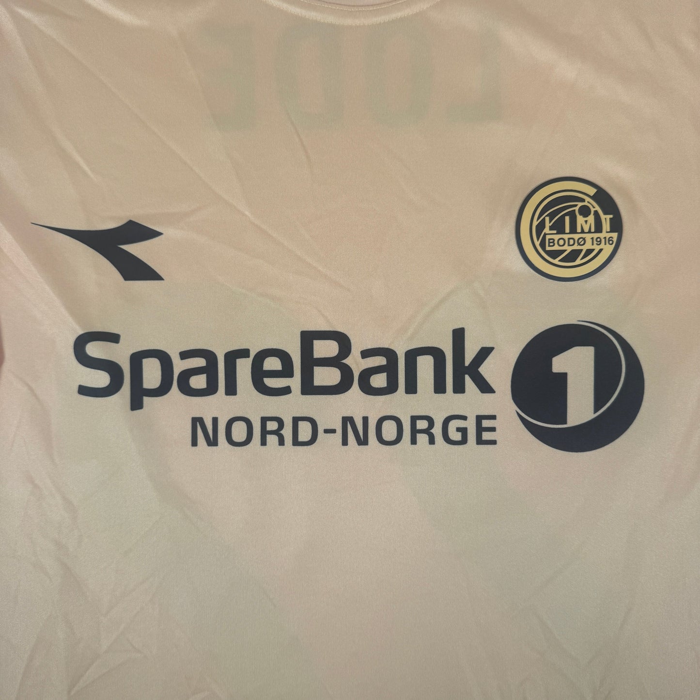 LODE 22 FK Bodo/Glimt 2020/2021 Europa League Home Football Shirt Large
