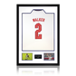 Kyle Walker Signed England Shirt Premium Frame