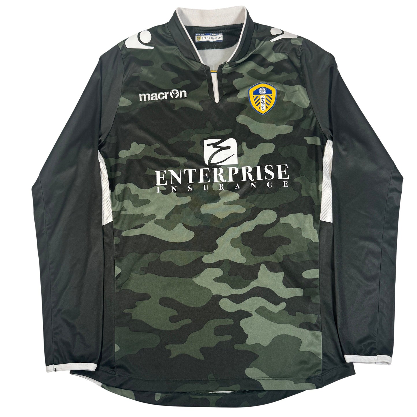Leeds United 2014/2015 Goalkeeper Long Sleeve Football Shirt Medium