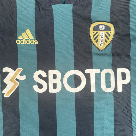 Leeds United 2020/2021 Away Football Shirt Large
