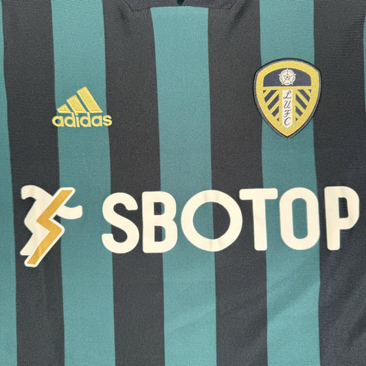 Leeds United 2020/2021 Away Football Shirt Large