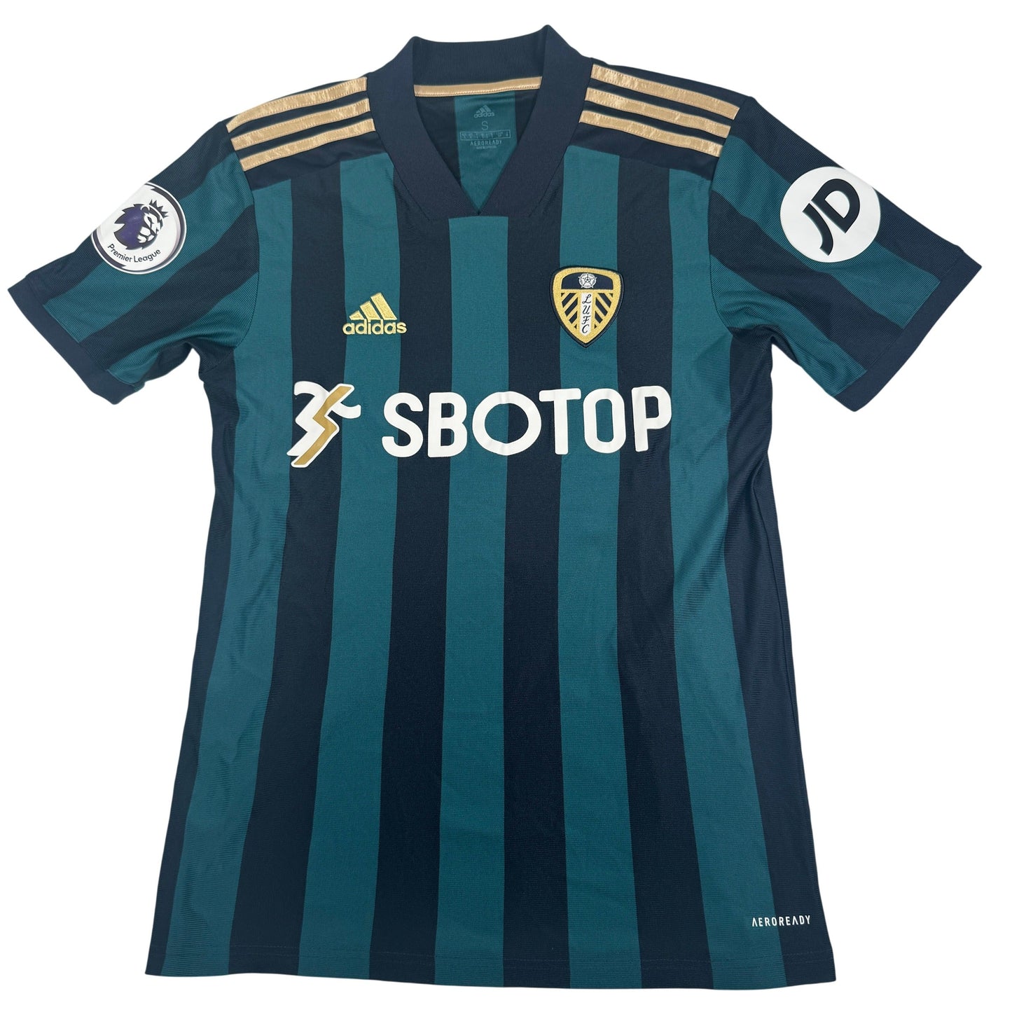 Leeds United 2020/2021 Away Football Shirt Small