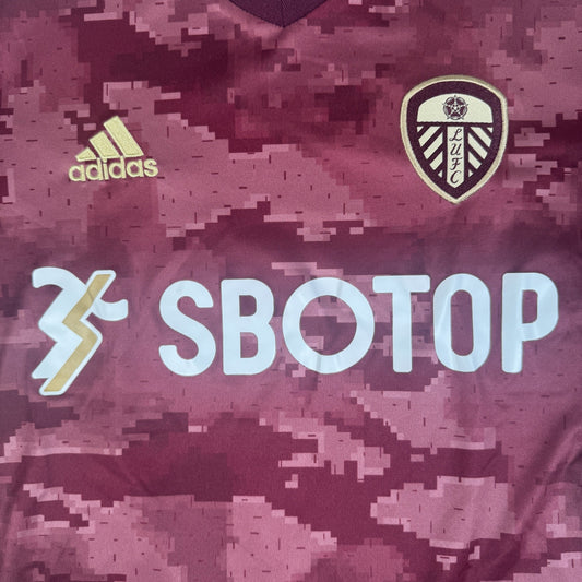 Leeds United 2020/2021 Third Football Shirt Medium