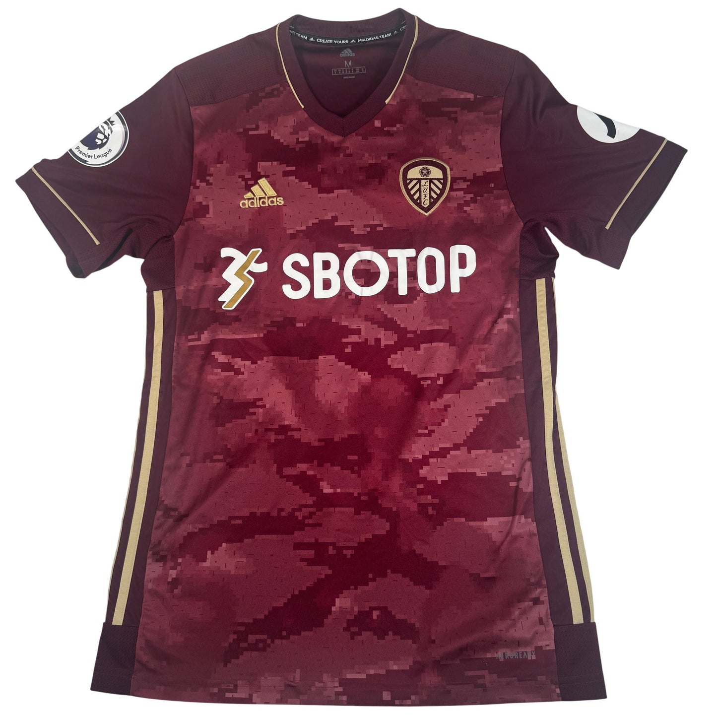 Leeds United 2020/2021 Third Football Shirt Medium