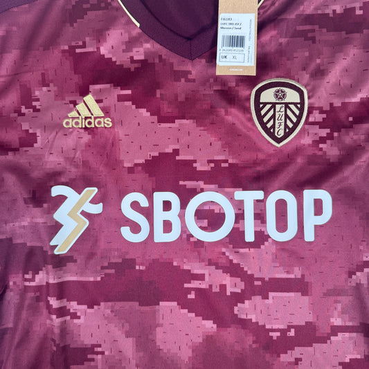 Leeds United 2020/2021 Third Football Shirt XL BNWT